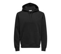 ONLY & SONS Sweat-Shirt à Capuche ONSCONNOR pour Homme, Noir, L