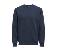 ONLY & SONS Onsceres Crew Neck Noos, Bleu Nuit, M