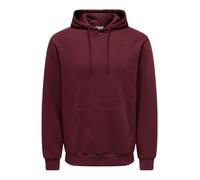 Only & Sons Sweat-shirt 'ONSCERES' lie de vin, Taille L