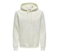ONLY & SONS Sweat-Shirt à Capuche ONSCONNOR pour Homme, Cloud Dancer, M
