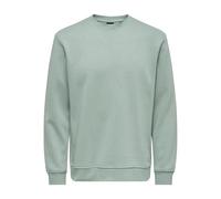 ONLY & SONS Sweat-Shirt Onsconnor Reg Crew Neck Noos pour Homme, Vert Chinois., M
