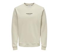 ONLY & SONS Onscurated Reg Crew Neck Sweat Maillot de survêtement, Doublure argentée, M Homme