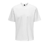 Only & Sons - T-shirt Décontracté Relax Life - Homme - Tops - Blanc - Taille: L