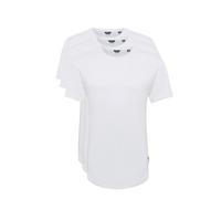 ONLY & SONS Homme Onsmatt Life Longy Tee 3-Pack T-Shirt, Blanc/Blanc - Lot De 3, L EU