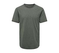 Only & Sons T-shirt pour homme ONSBenne Gris Roulette Taille M