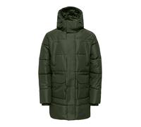 Only & Sons Veste d’hiver 'CAM ' vert foncé, Taille L