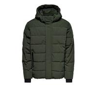 Only & Sons Veste d’hiver 'ONSCayson' vert foncé, Taille M