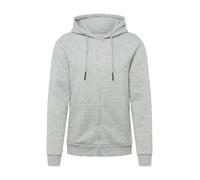 ONLY & SONS Onsceres Life Zip THR. Sweat à Capuche Noos Maillot de survêtement, Gris Clair chiné, S Homme