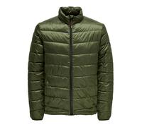 Only & Sons Veste mi-saison 'Carven' olive / noir, Taille S