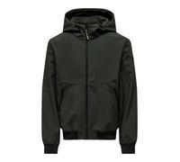 Only & Sons Veste mi-saison 'ONSBowie' vert foncé / noir, Taille L