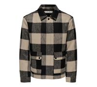 Only & Sons Veste mi-saison 'ONSCONNOR' beige / noir, Taille XXL