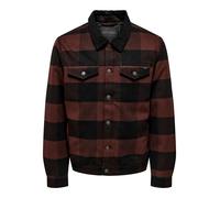 Only & Sons Veste mi-saison 'ONSLouis' marron / chocolat, Taille M