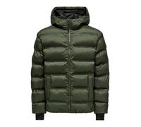 Only & Sons Veste mi-saison 'ONSUNION' vert foncé, Taille M