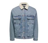 Only & Sons Veste mi-saison 'ONSWILSON' bleu denim, Taille XS
