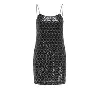 ONLY Strap Dress WVN Onlbrielle Robe à Sequins à Bretelles, Noir, M Femmes