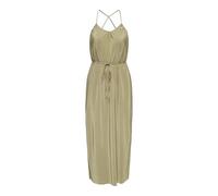 ONLY Strap Long Dress Onlclaudia Ptm Robe Longue à Bretelles plissées, Or Antique, XS Femmes