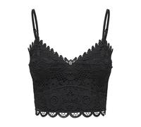 ONLY Strap Top Onlhoney JRS Haut à Bretelles, Noir, XS Femmes