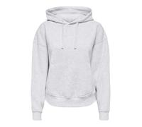 ONLY Sweat à Capuche SWT Noos pour Femme L/S, Gris Clair chiné, L