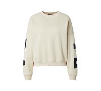 ONLY Sweat-shirt beige clair / bleu marine, Taille XL