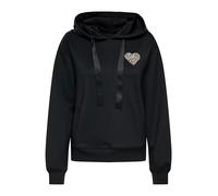 ONLY Sweat-shirt 'ONLAlina' or / gris argenté / noir, Taille S