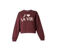 ONLY Sweat-shirt 'ONLBEST' chocolat / rosé, Taille L