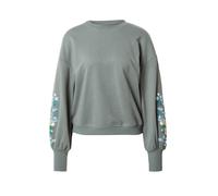 ONLY Sweat-shirt 'ONLBrooke' bleu fumé / vert gazon / vert pastel / blanc, Taille XXXL