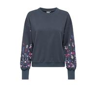 ONLY Sweat-shirt 'ONLBrooke' bleu nuit / violet / rose / blanc, Taille XXS