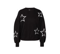 ONLY Sweat-shirt 'ONLBROOKE' noir / blanc, Taille XS