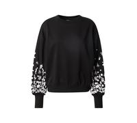 ONLY Sweat-shirt 'ONLBrooke' noir / blanc, Taille XXXL