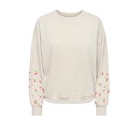 ONLY Sweat-shirt 'ONLBrooke' pierre / vert clair / grenadine, Taille XL