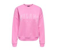 ONLY Sweat-shirt rose / blanc, Taille XXXL