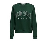 ONLY Sweat-shirt sapin / blanc, Taille XS