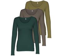 ONLY T-shirt à manches longues Onllive Love New Ls O-Neck pour femme