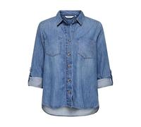 ONLY T-Shirt Asmin L/S DNM AKM Noos, Denim Bleu médium, L