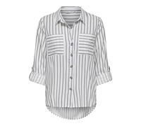 Only T-Shirt Asmin L/S WVN Noos, Cloud Dancer, M