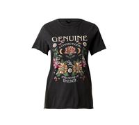 ONLY T-shirt beige clair / vert gazon / noir / blanc, Taille XL