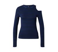 ONLY T-shirt 'HEIDI' bleu / noir, Taille XS