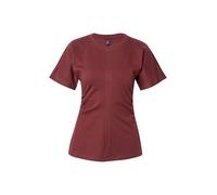 ONLY Onlmarie Life S/S Ruching Top JRS Noos, Marron, M