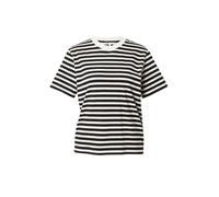 Only T-shirt rayé femme en coton, col rond – Blanc XS