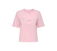 ONLY T-shirt 'ONLALICE' rose / argent / blanc perle, Taille S