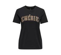 ONLY T-shirt 'ONLDITTE' chocolat / moka / noir, Taille S