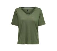 ONLY T-shirt 'ONLElise' vert chiné, Taille XS