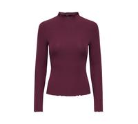ONLY T-shirt 'ONLEMMA' lie de vin, Taille S