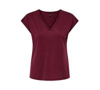 ONLY T-shirt 'ONLFree' lie de vin, Taille XS