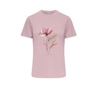 ONLY T-shirt 'ONLFREE' olive / violet pastel / pitaya / blanc, Taille S