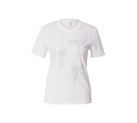 ONLY T-shirt 'ONLGry' argent / blanc, Taille S