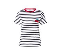 ONLY T-shirt 'ONLHeart' rouge / noir / blanc, Taille L