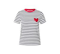 ONLY T-shirt 'ONLHeart' rouge / noir / blanc, Taille XS