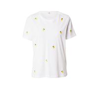 ONLY T-shirt 'ONLKetty' jaune / vert / blanc, Taille L