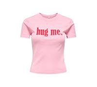 ONLY T-shirt 'ONLKIRA' fuchsia / rose, Taille M